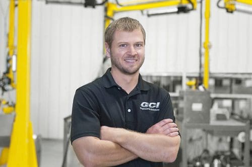 Photo of Sam Goeble, General Manager of GCI Engineered Solutions