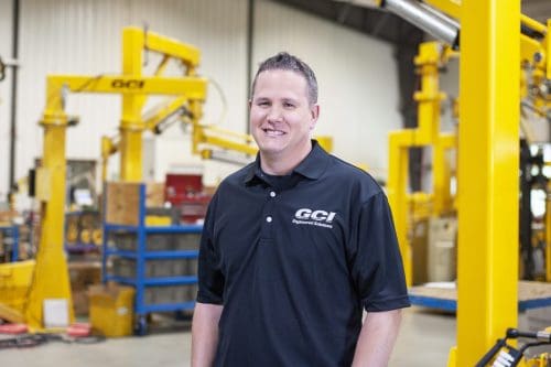 Brady Rooney, equipo de ingeniería de GCI Engineered Solutions