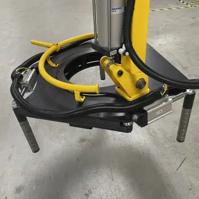 Custom tire end effector