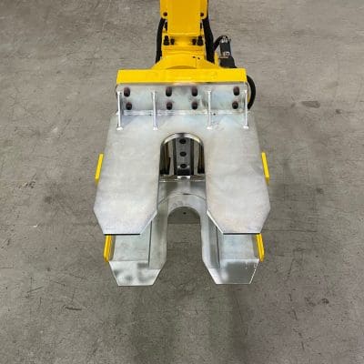 Custom end effector for clutch gears