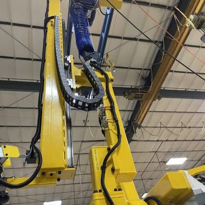 Hoist system powering the stacker lift