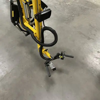 Operator controls with a video display