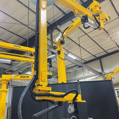 Torque reaction arm with AdaptiCS and HP brake