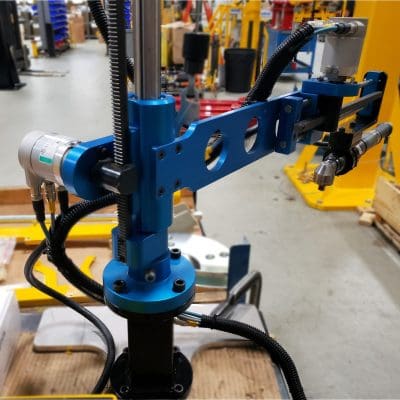 Optical encoder to track vertical position