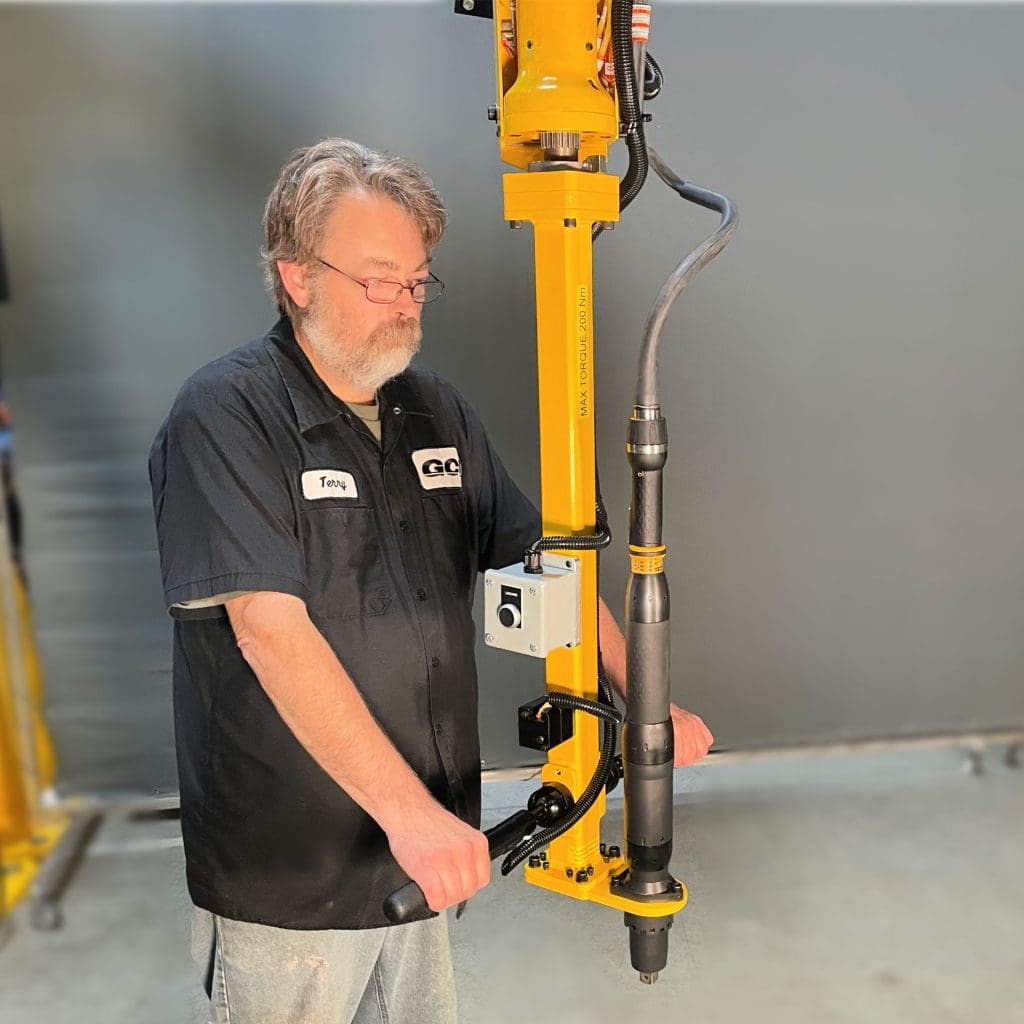 Smart Torque Reaction Tube on an Overhead Bridge and Crane System - GCI