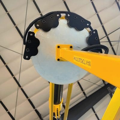 Torque reaction brake