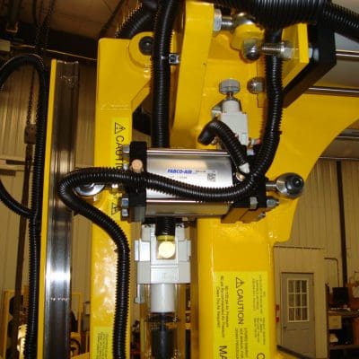 Powered center-of-gravity shift