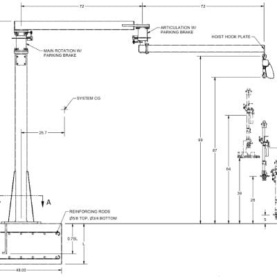 Controls handles with adjustable heights