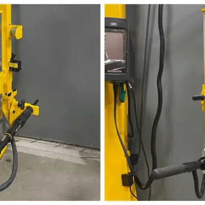 Custom tool mount with a rotation