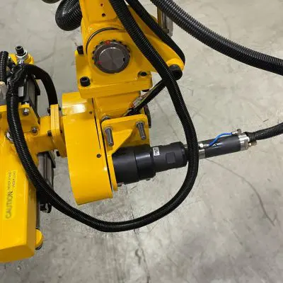 Air motor for part rotation