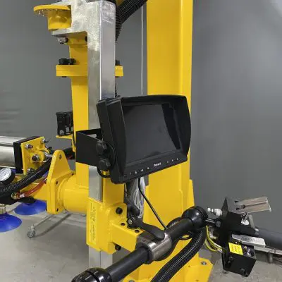 Operator controls and video display