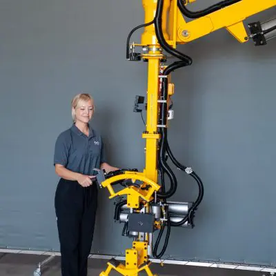 Brake assembly manipulator retool
