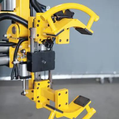 Custom gripper for a brake assembly