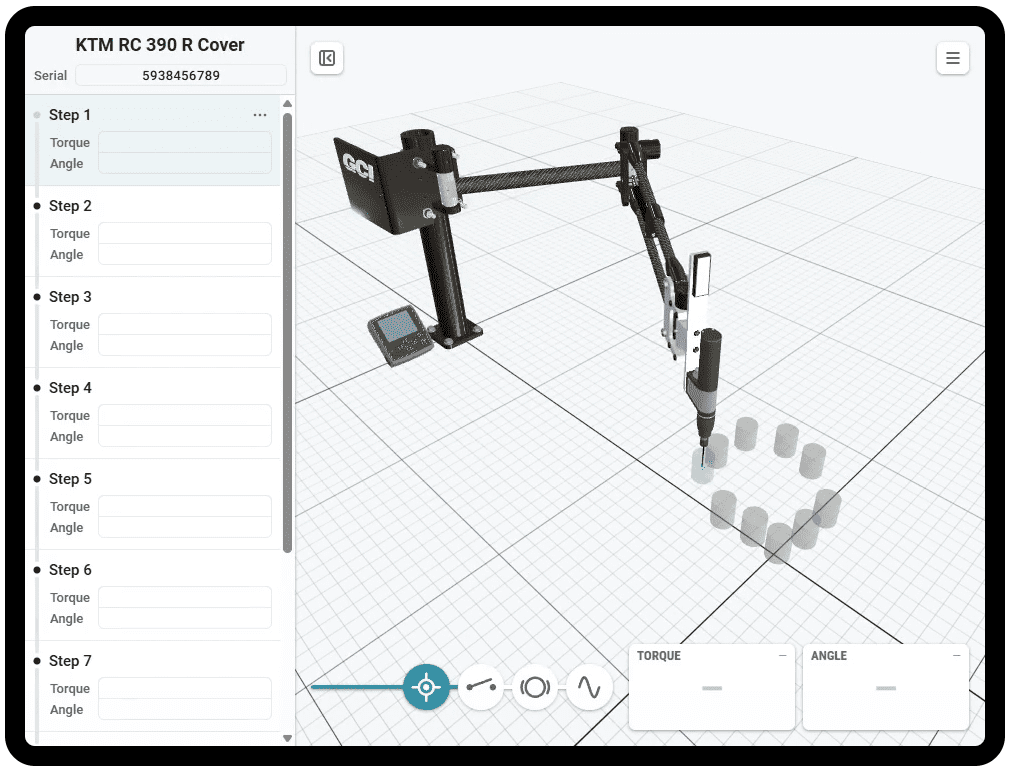 See the full system in a 3d display