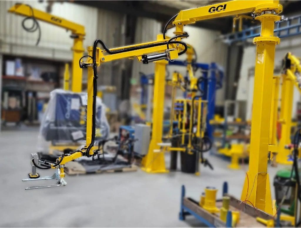 Cab seat industrial manipulator